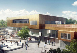 Illustration af Helsingør Skole